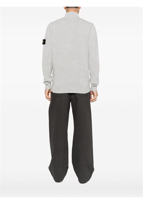 maglione collo alto uomo grigio STONE ISLAND | K2S15 5100040 S00A3V0M64
